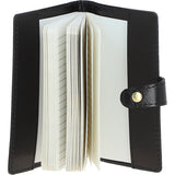 Ashwood Luxury Leather A6 Notebook - Refillable & Handcrafted Cover Black: LF-111