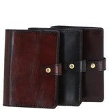 Ashwood Luxury Leather A5 Notebook - Refillable & Handcrafted Cover Chestnut: LF-112