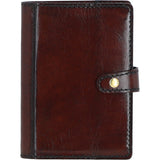 Ashwood Luxury Leather A4 Notebook - Refillable & Handcrafted Cover Chestnut: LF-113