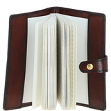 Ashwood Luxury Leather A4 Notebook - Refillable & Handcrafted Cover Chestnut: LF-113