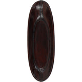 Premium Handcrafted Chestnut Leather key tray: LF-125
