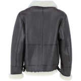 Fenland Sheepskin Flying Jacket Brown/Cream: Fen B3