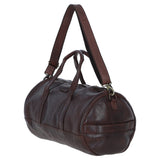 Ashwood Unisex Barrel Gym Bag Brandy: d-96