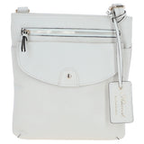 Ashwood Leather Crossbody Bag White: CB-5