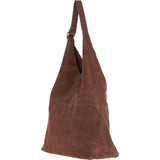 Ashwood Leather Brown Suede Bag: LB-6354