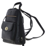 Exquisite Ashwood Leather Backpack Black: M-85