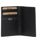 Leather Passport Cover & Card Holder Gift Set Black: GS-1280