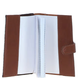 Ashwood Leather & Harris Tweed® Cloth A6 Notebook Tan/Watch: TW-18-04-TW