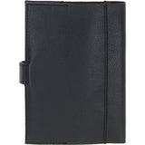 Ashwood Leather & Harris Tweed® Cloth A6 Notebook Black/Green/Red: TW-18-07-BR