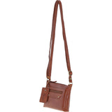 Ashwood Genuine Leather Crossbody Bag Honey: G-15
