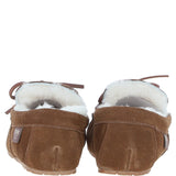 Fenland Classic Mens Suede Sheepskin Maverick Slippers Chestnut