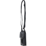 Exquisite Ashwood Leather Smartphone Bag Black: F-89