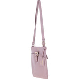 Ashwood Leather Smart Tab Cross Body Bag Woodrose: 63621/Tab
