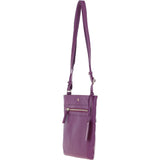 Ashwood Leather Crossbody Bag - Raspberry: 63014/cb3