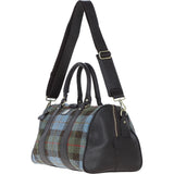 Ashwood Leather & Harris Tweed® Cloth Doctor Holdall Brown/Mcload: TW-46-01-BM