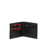 Marta Ponti Luxury Leather Wallet Black: MP B21PO50