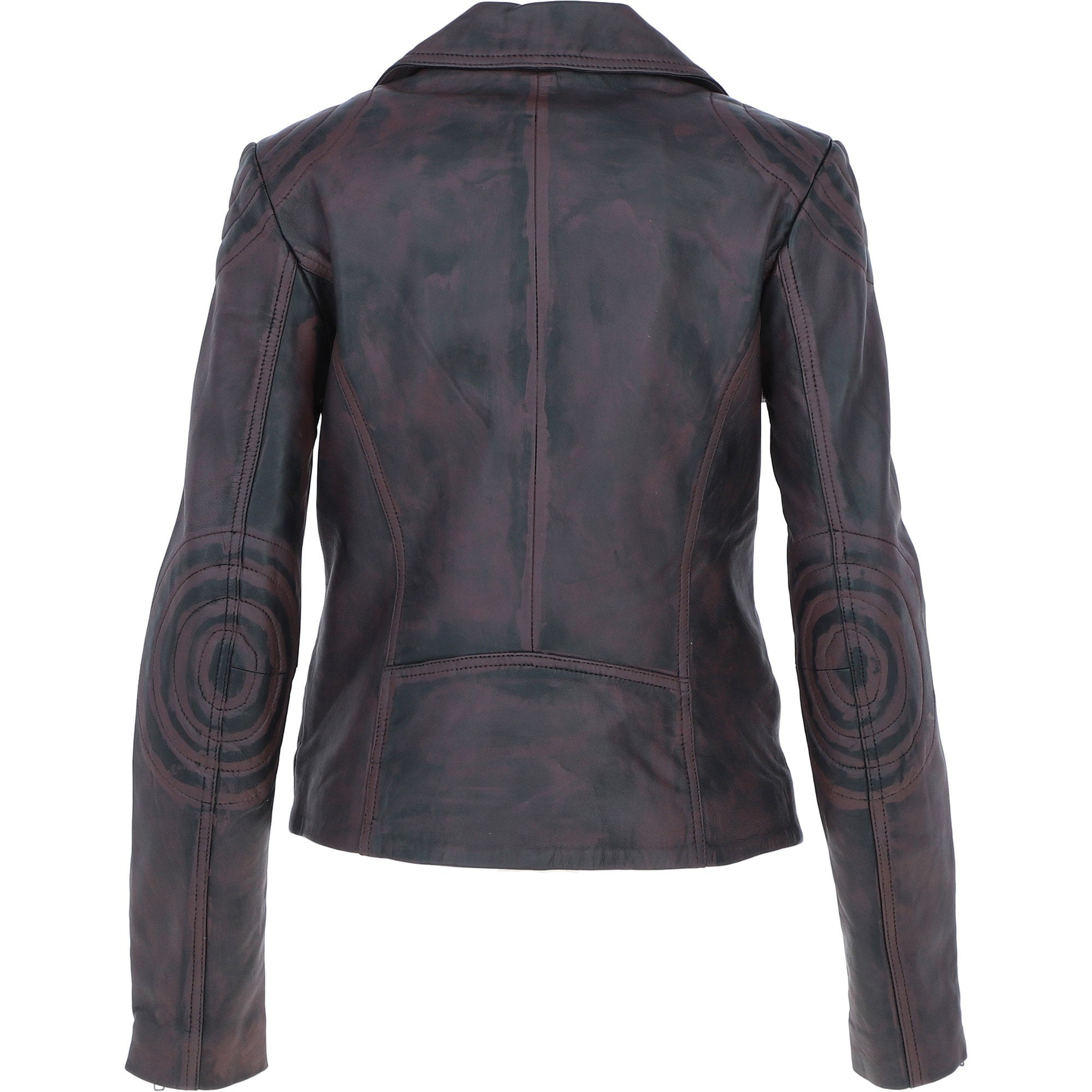 Ashwood Leather Biker Jacket Black Antique: AWL-622