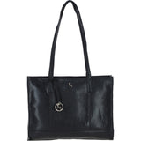 Exquisite Ashwood Leather Tote Bag Black: Beth