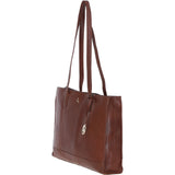 Exquisite Ashwood Leather Tote Bag Cognac: Beth