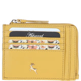 Ashwood Leather RFID Protected Purse with Zip Pocket Ochre: 31800