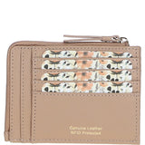 Ashwood Leather RFID Protected Purse with Zip Pocket Parafin: 31800