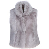Ashwood Sheepskin Oversized Gilet Lilac: cc gillet