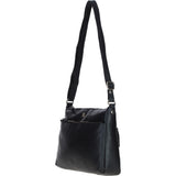 Ashwood Ladies Leather Shoulder Bag Black: AJ2