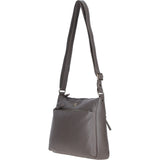 Ashwood Ladies Leather Shoulder Bag Taupe: AJ2