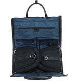 Premium Leather Holdall with Detachable Shoulder Strap Black: pl-49