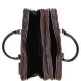 Ashwood Leather Large Business Case Brown: PL-48