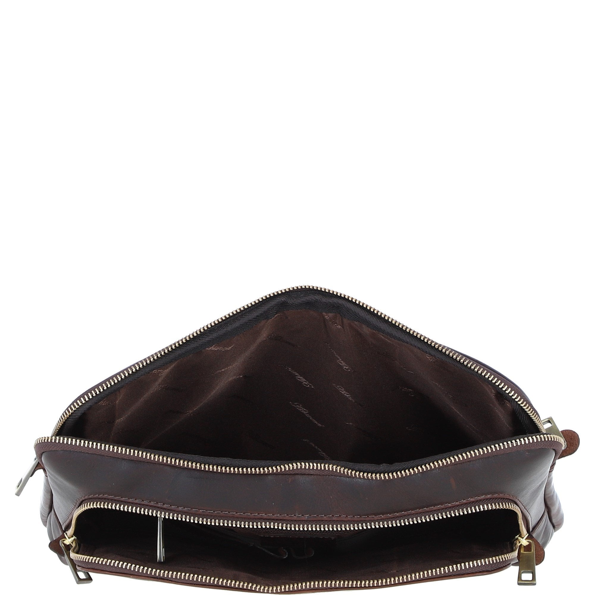 Ashwood Leather Mens Laptop Sleeves Bag Brown: PL-42