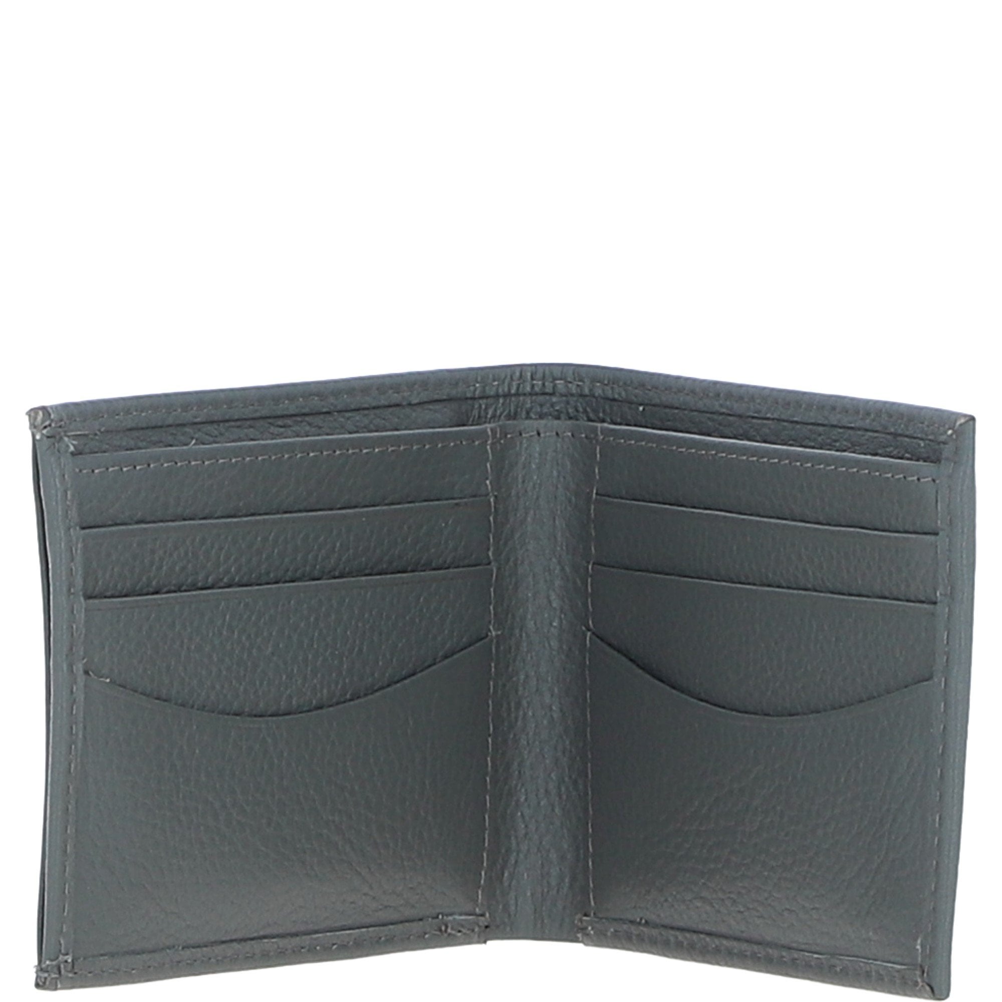 Leather Gift Set – Wallet, Card Holder & Key Ring Grey: 31974