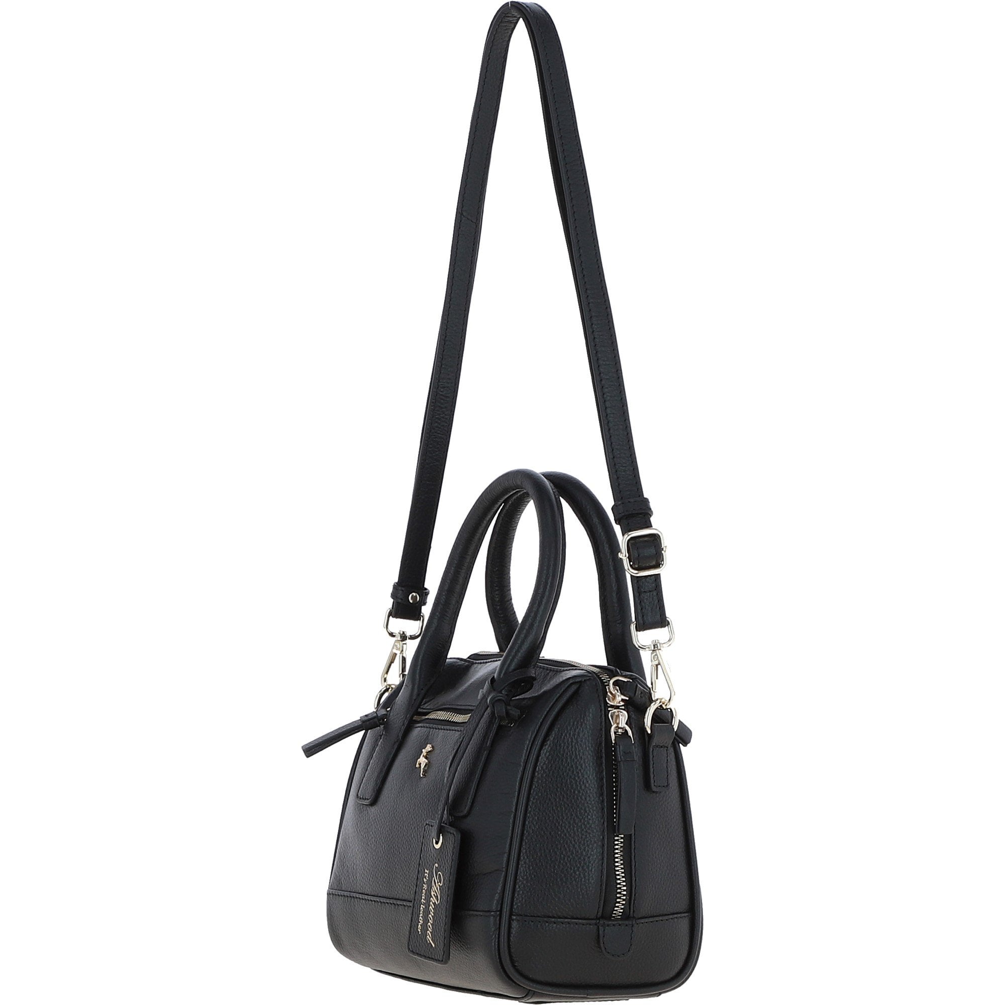 Ashwood Leather Women's Tote Crossbody Bag Black: 64064