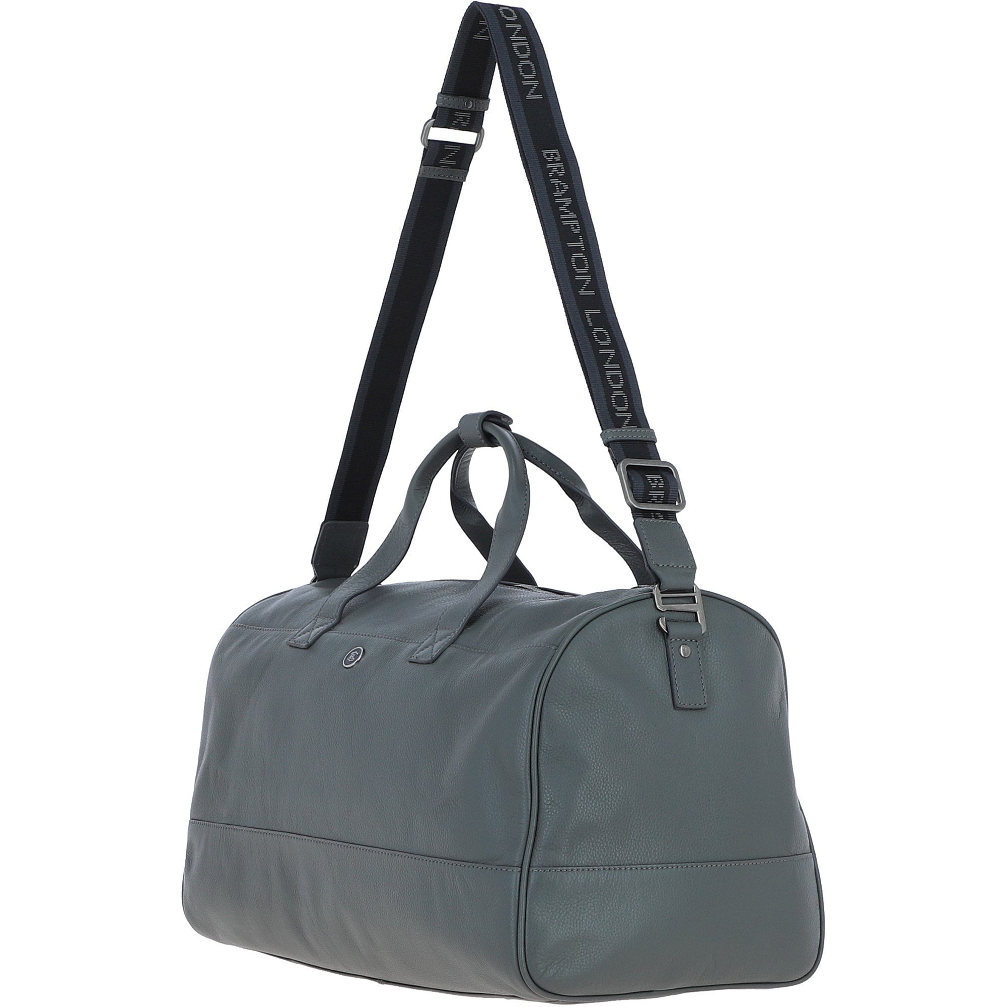 Brampton Leather Holdall Grey: 63778