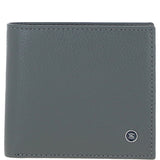 Brampton Men's Leather Wallet Grey: 31975