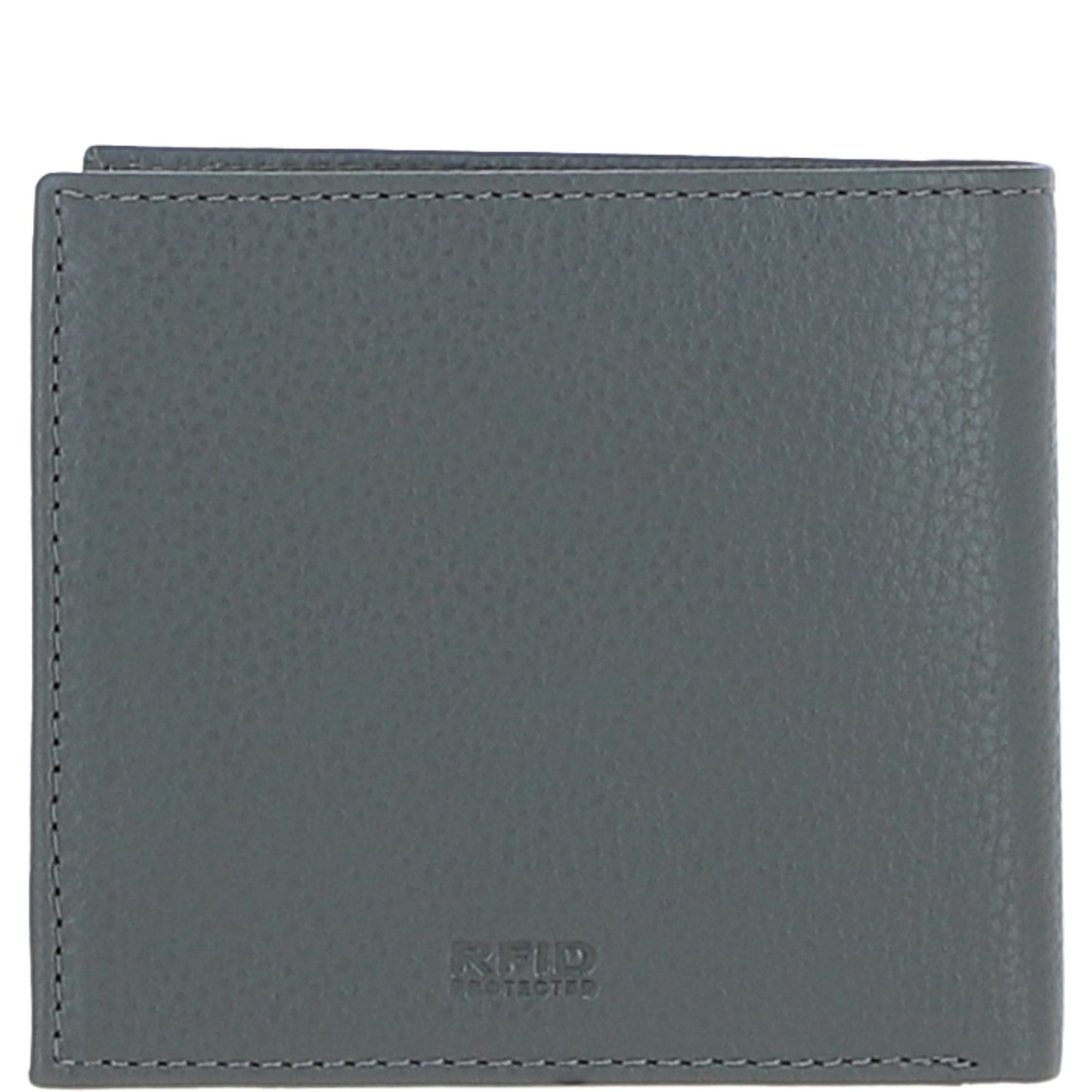 Brampton Men's Leather Wallet Grey: 31975