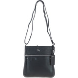 Ashwood Women's Leather Shoulder Bag Black: Edinburgh