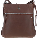 Ashwood Women's Leather Shoulder Bag Cognac: Edinburgh