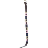 Ashwood Leather Multicolored Handmade Belt Beige: POF-17