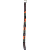 Ashwood Leather Multicolored Handmade Belt Orange: POF-25