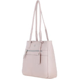 Sleek & Spacious Shoulder Bag Blush: London