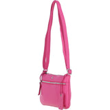 Ashwood Leather Crossbody Bag Hot Pink: Swansea