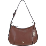 Ashwood Leather Shoulder Bag 2 Tone Tan: 64732