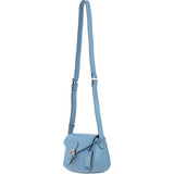 Ashwood Leather Crossbody Bag Denim: 64434