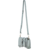 Ashwood Stylish Leather Crossbody Bag Sage: 64179