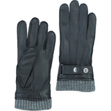 Mens Ashwood Leather Gloves Black: 501