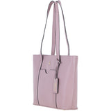 Ashwood Elegant Ladies Leather Shoulder Bag Wood Rose: 64668