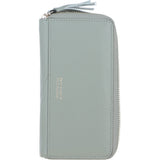 Ashwood Luxury Leather RFID-Protected Purse Sage: 32049