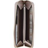 Ashwood Luxury Leather RFID-Protected Purse Beige: 32049
