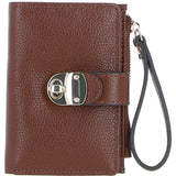 Ashwood Small Ladies Leather Purse 2 Tone Tan: 32047